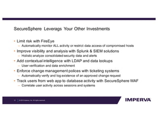 Database monitoring - First and Last Line of Defense | PPT
