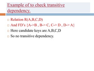 Database normalization | PPT