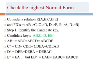 Database normalization | PPT