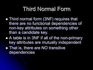 Three Copyable Normal Database Normalization.pptx