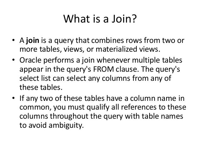Outer join oracle Outer join oracle
