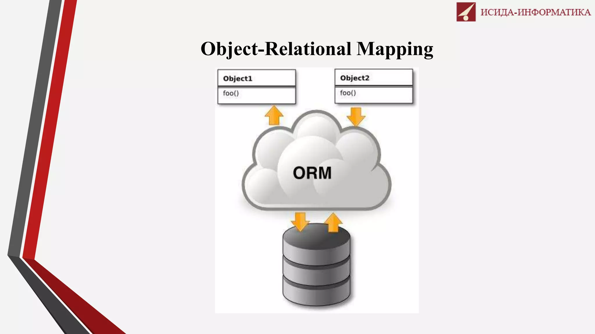Object-Relational Mapping
 