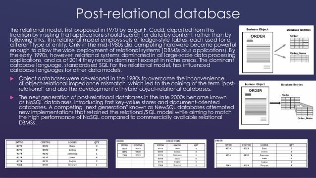 relational database modelling
