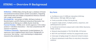 Comprehensive Overview of Protein and Molecular Interaction Databases ...