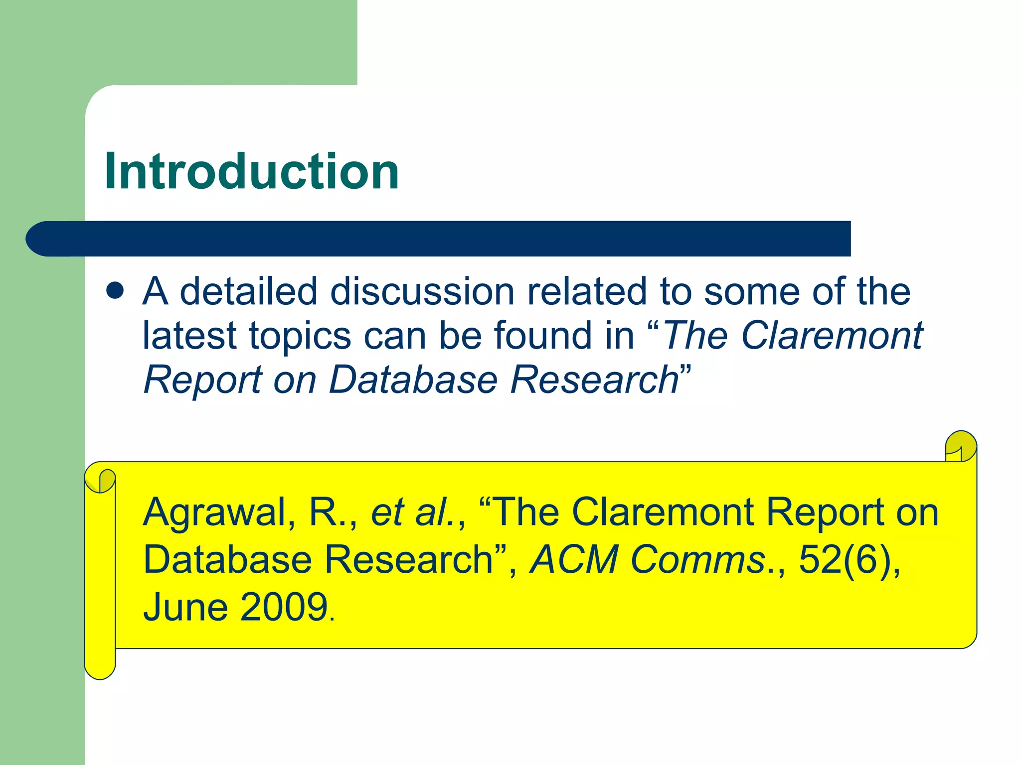 Writing a Databases Research Paper | PPT