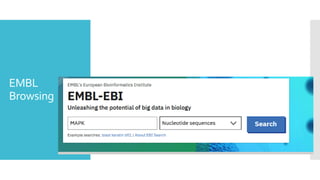 EMBL
Browsing
 