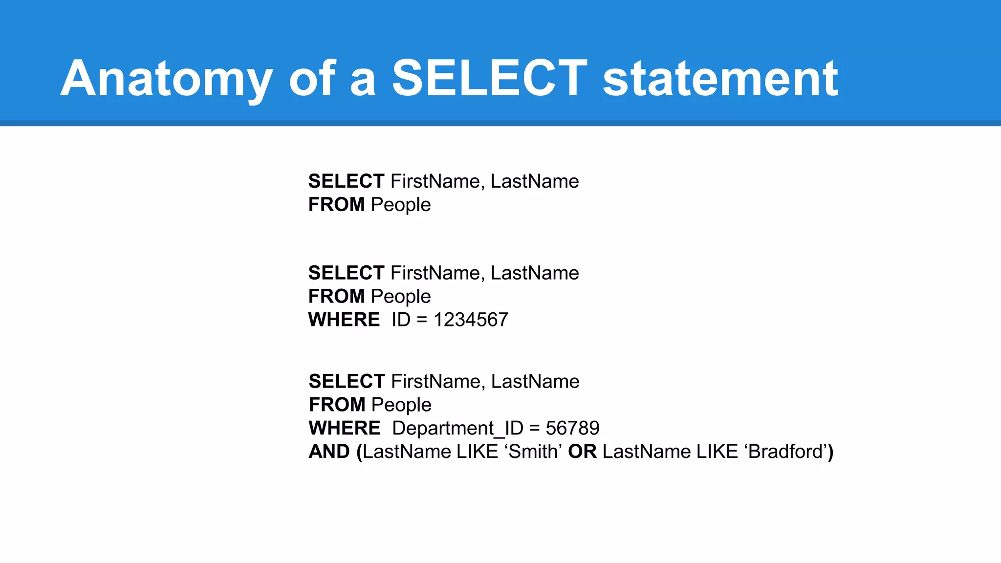 Databases 101 | PPTX