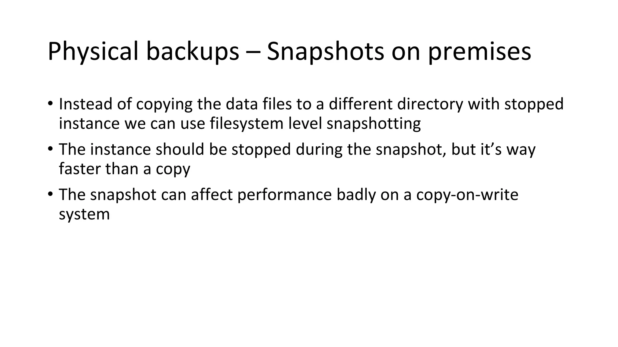 Scalabe MySQL Infrastructure