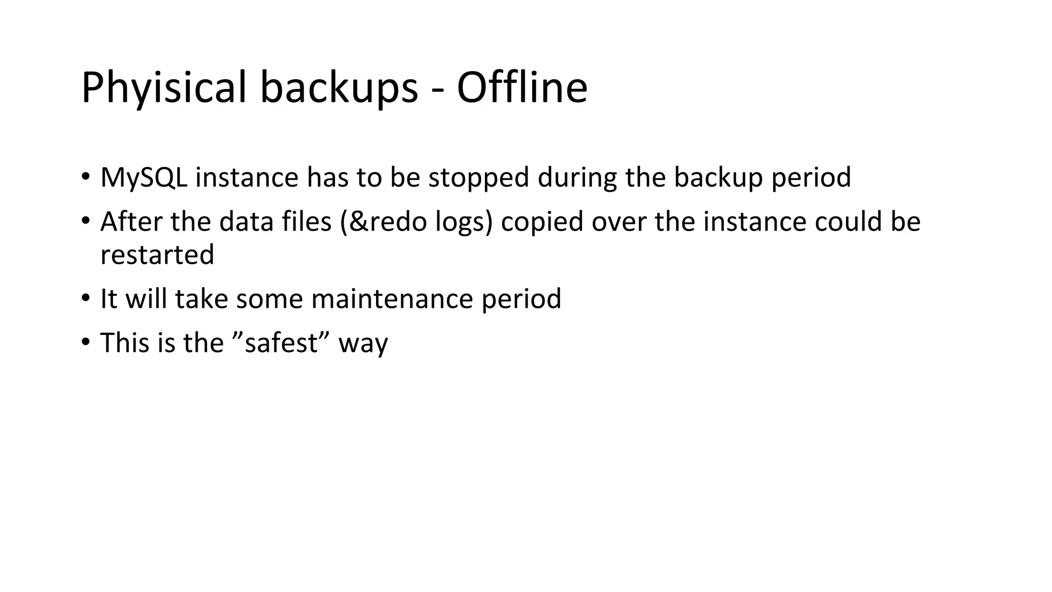 Scalabe MySQL Infrastructure