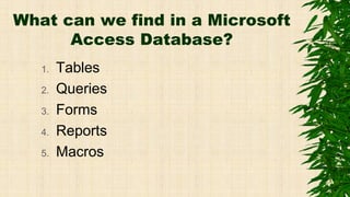 Microsoft Databases and Access-Databases Management | PDF