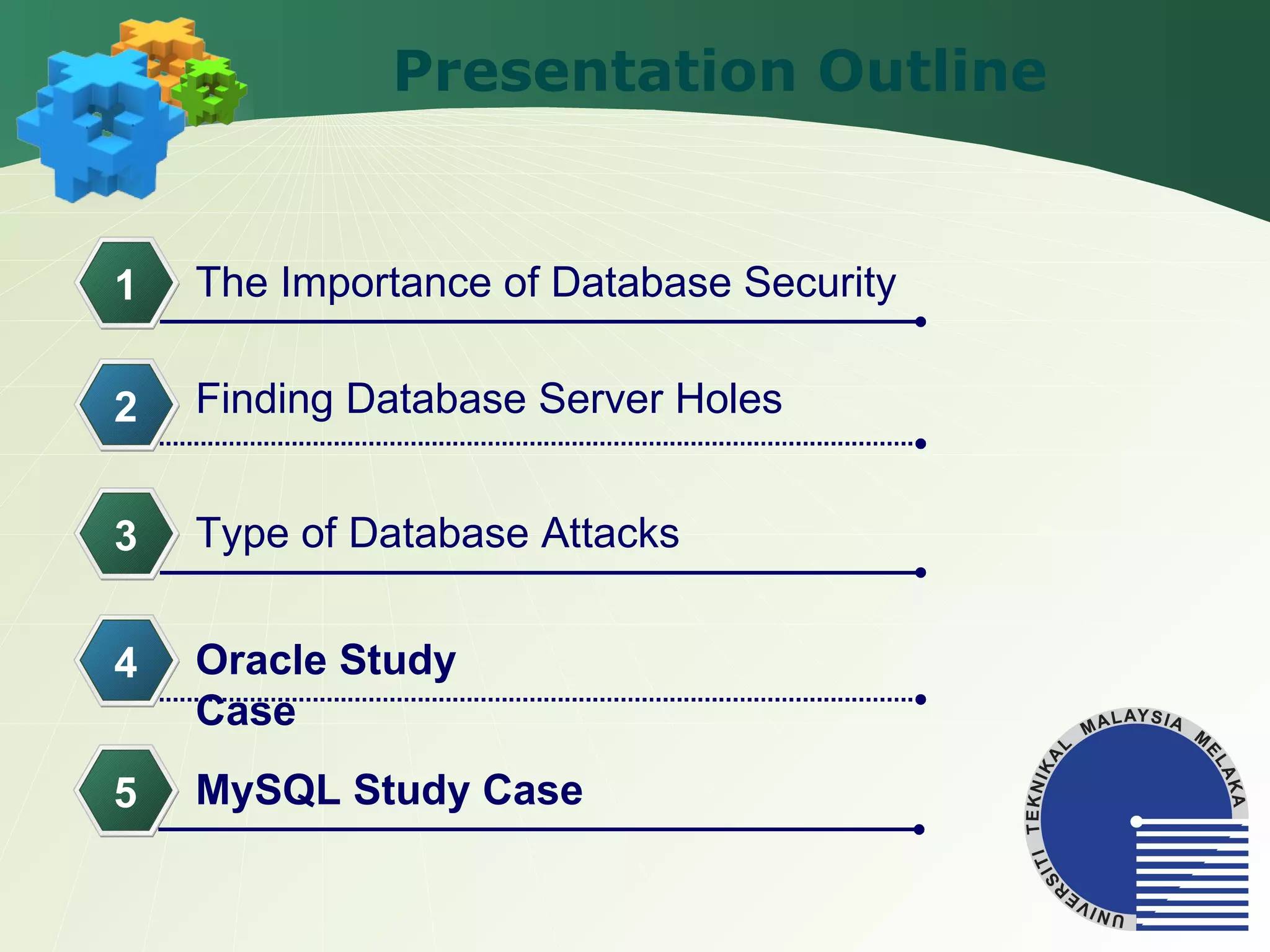 Hardening Database Server | ODP