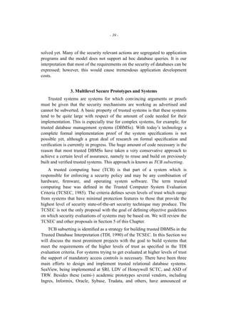 Database security | PDF