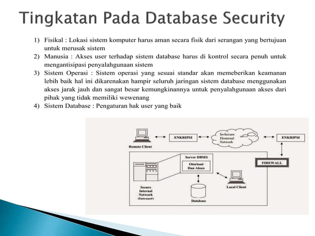 Database security (ppt) | PPT