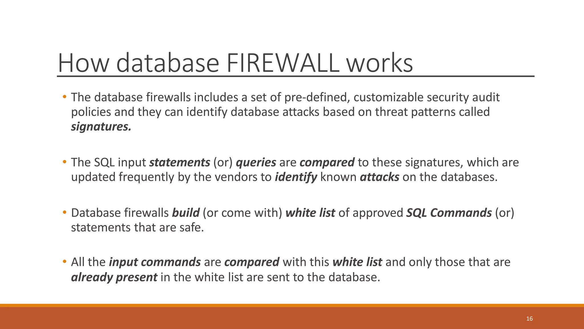 Database Security, Threats & Countermeasures.pptx