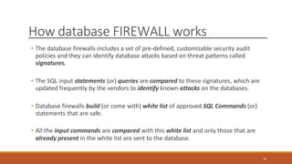 Database Security Threats Countermeasures Pptx Database Security Threats Countermeasures Pptx