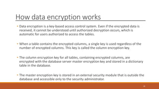 Database Security, Threats & Countermeasures.pptx
