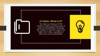 Citation Databases & Research Metrics U-4.pptx