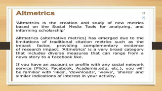 Citation Databases & Research Metrics U-4.pptx