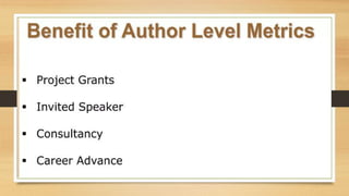 Citation Databases & Research Metrics U-4.pptx