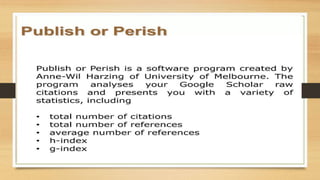 Citation Databases & Research Metrics U-4.pptx