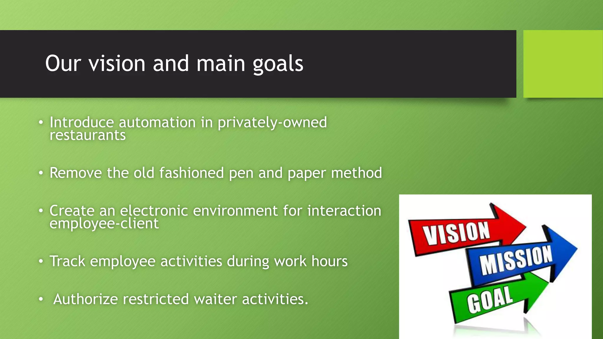 E Restaurant Management System PPT e-restaurant-management-system-ppt
