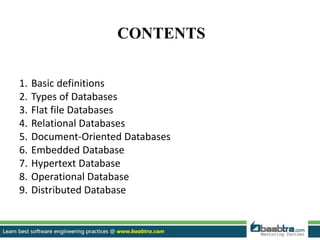 Database system | PPTX