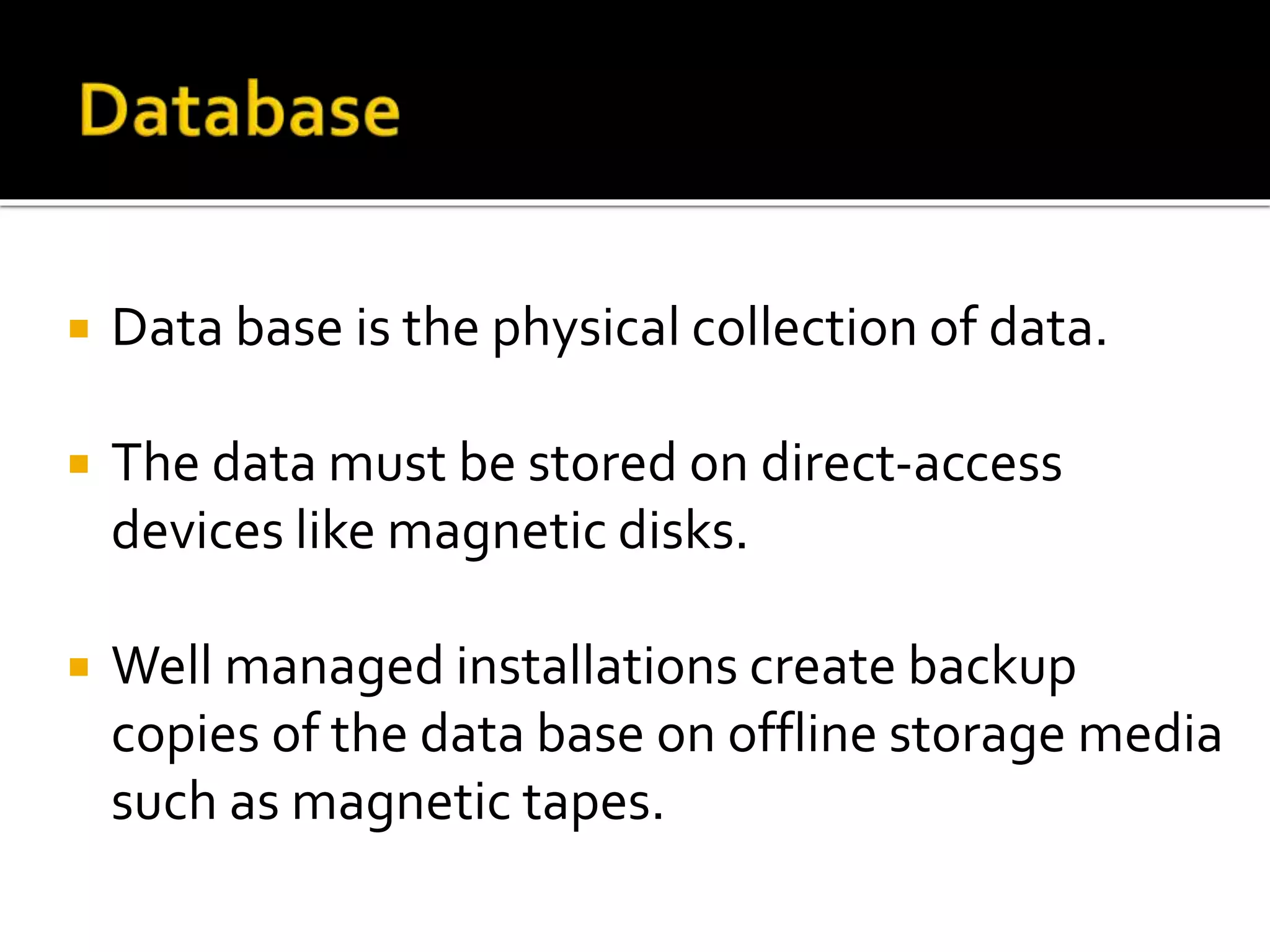 Database System Concepts | PPT