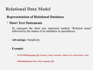 Database Short Form Database System Concepts.pptx for all ACC students | PPTX