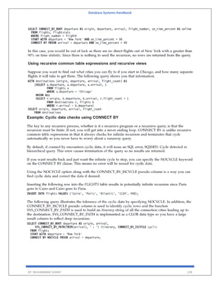 Database Systems Handbook
BY: MUHAMMAD SHARIF 128
 