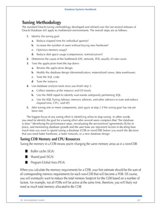 Database Systems Handbook
BY: MUHAMMAD SHARIF 267
 