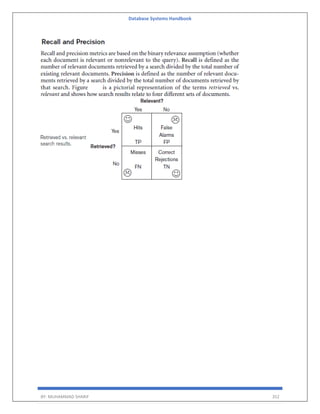 Database Systems Handbook
BY: MUHAMMAD SHARIF 352
 