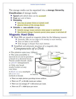 Database Systems Handbook
BY: MUHAMMAD SHARIF 371
 