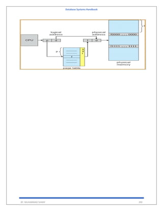 Database Systems Handbook
BY: MUHAMMAD SHARIF 390
 