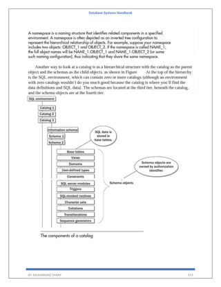 Database Systems Handbook
BY: MUHAMMAD SHARIF 473
 