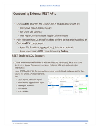 Database Systems Handbook
BY: MUHAMMAD SHARIF 508
 