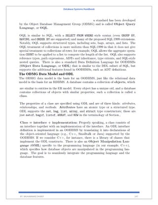 Database Systems Handbook
BY: MUHAMMAD SHARIF 147
 