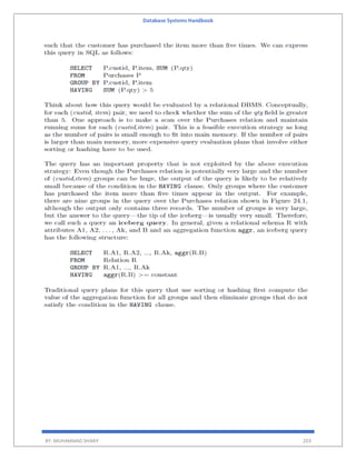 Database Systems Handbook
BY: MUHAMMAD SHARIF 203
 