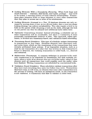 Database Systems Handbook
BY: MUHAMMAD SHARIF 235
 
