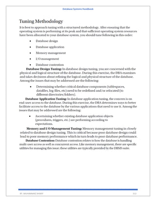 Database Systems Handbook
BY: MUHAMMAD SHARIF 313
 
