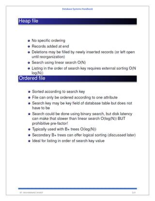 Database Systems Handbook
BY: MUHAMMAD SHARIF 319
 