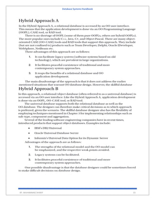 Database Systems Handbook
BY: MUHAMMAD SHARIF 33
 