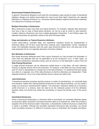 Database Systems Handbook
BY: MUHAMMAD SHARIF 382
 