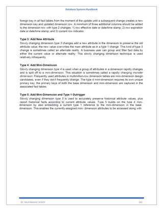 Database Systems Handbook
BY: MUHAMMAD SHARIF 385
 