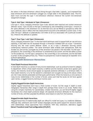 Database Systems Handbook
BY: MUHAMMAD SHARIF 386
Extract Transform Load Tool configuration (ETL/ELT)
 