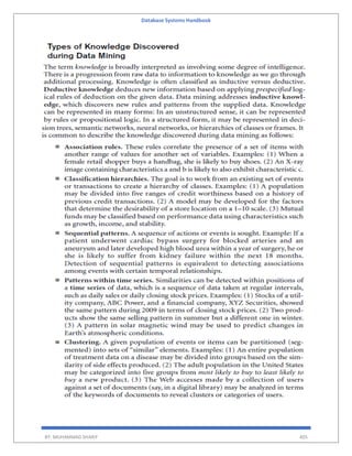 Database Systems Handbook
BY: MUHAMMAD SHARIF 405
 