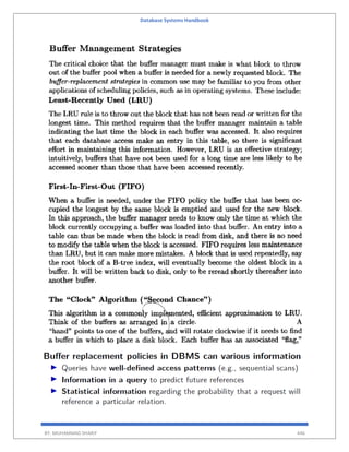 Database Systems Handbook
BY: MUHAMMAD SHARIF 446
 