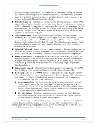 Database Systems Handbook
BY: MUHAMMAD SHARIF 525
 