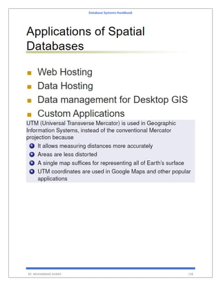 Database Systems Handbook
BY: MUHAMMAD SHARIF 728
 