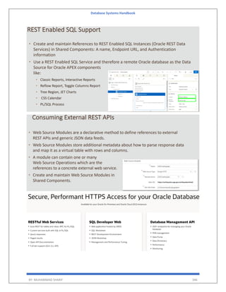 Database Systems Handbook
BY: MUHAMMAD SHARIF 346
 