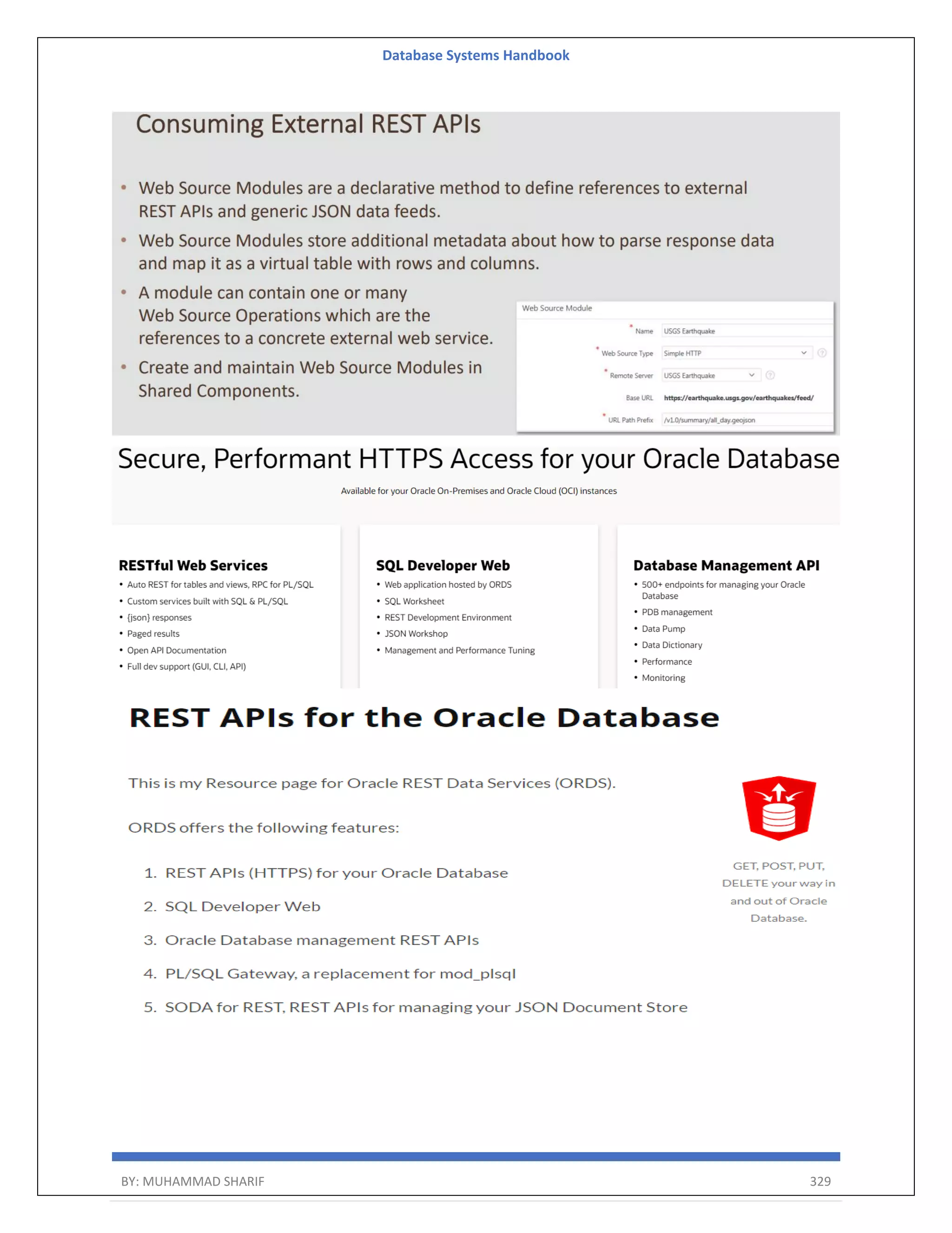 Database Systems Handbook BY: MUHAMMAD SHARIF 329 